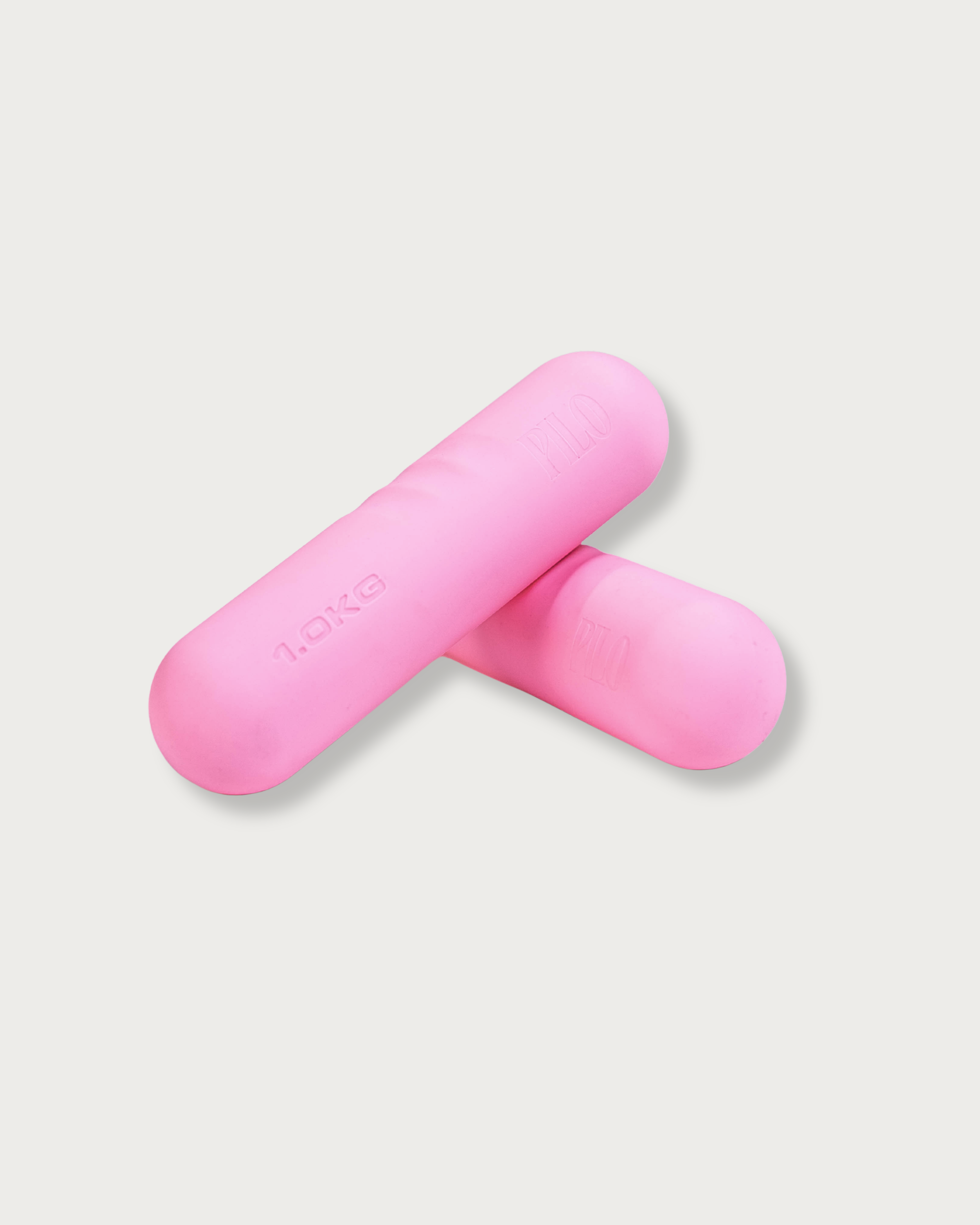 The PILO hand weights - pink