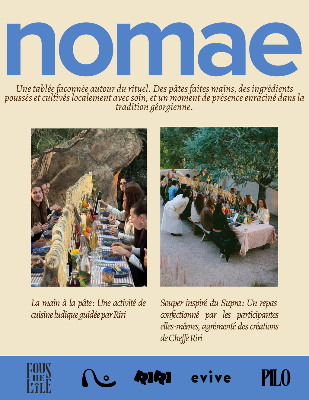 RETRAITE NOMAE