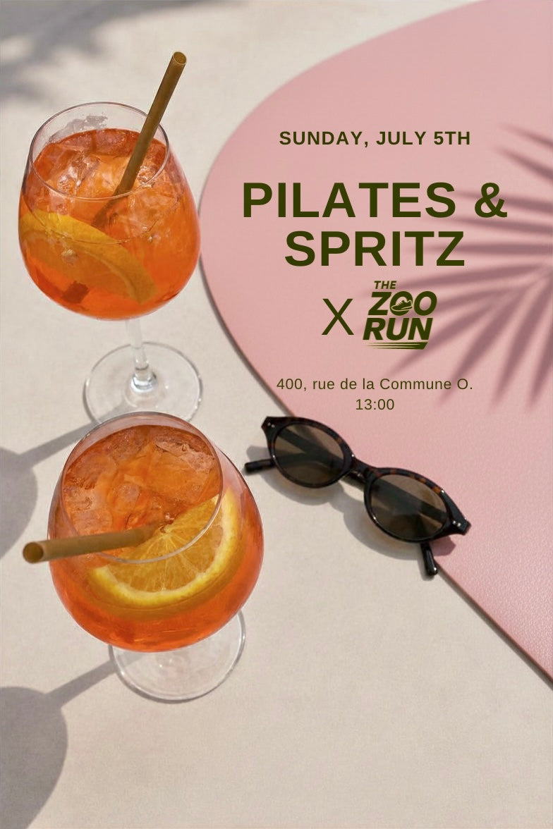 Pilates & Spritz x The zoo run